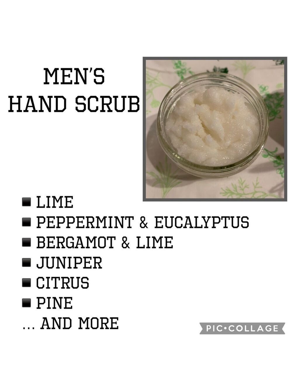 LIME & MINT Men's Hand Scrub 8 oz